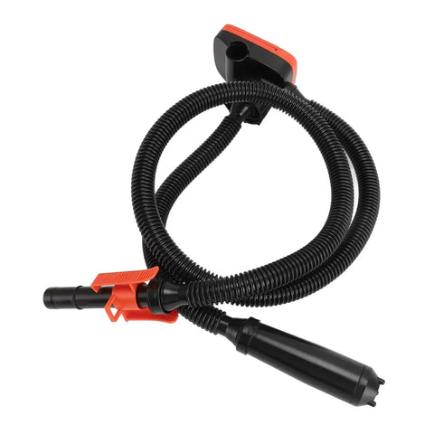 Portable Battery Operated Fuel Transfer Pump With Explosion Proof Motor And Anti Leak Design For Efficient Gasoline Oil Extraction Flow Control Including Three Size Adapters For Cars Motorcycles And Boats Use Today