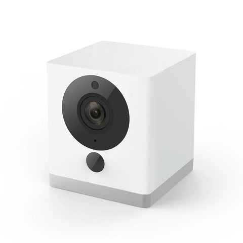 1080P HD Indoor WiFi Smart Home Cam With Night Vision And Two Way Audio Works With Alexa And Google Assistant 2 Pack White Real Time Motion