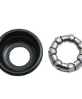 Four Pack Bicycle Rear Hub Cups Three Eighths Inch Ball Bearing Retainer For Mountain Road And Training Bikes Carbon Steel