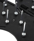 Close-up of Durable PP Plastic Nail Shoes for Lawn Aerator Shoes 1 Pair With Adjustable Buckles For Lawns Gardens And Patios