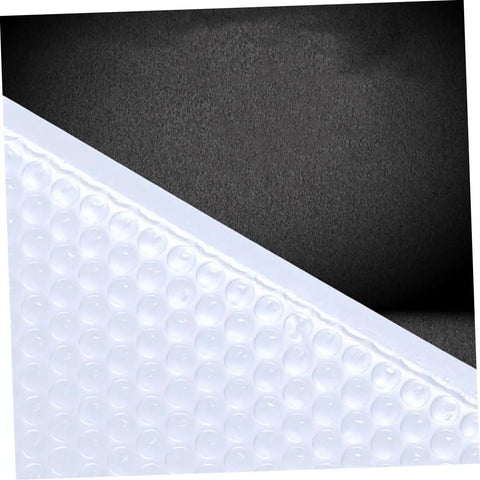 Close-up of 25 Pack White Bubble Mailers 24x35 Plus 5cm Self Seal Padded Envelopes Shockproof Shipping Bags texture and design