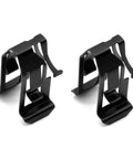 Sun Visor Clip Retainer Brackets Kit Two Pack For Toyota Crown Reiz Prado RAV4 Camry Interior Right And Left Roof Sun Shield Fix Buckle Replacement Set Direct Replacement For Damaged Clips Durable Aluminum Construction Heat Resistant And Easy Install
