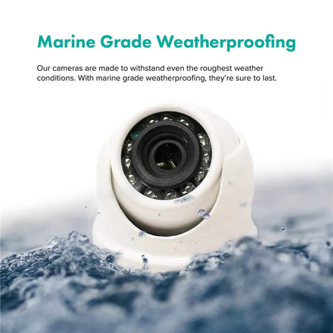 Lowkey Three Point Five Millimeter Mini Dome Camera 1000 TVL With Night Vision And Twelve Infrared LEDs in splash test