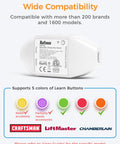 Smart WiFi Garage Door Opener With HomeKit Siri Alexa Google Assistant CarPlay App Remote Control compatibility info
