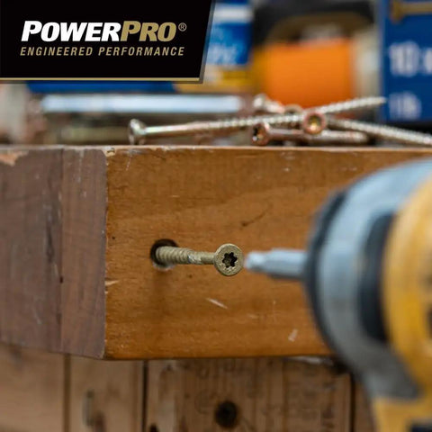All Purpose Exterior Wood Deck Screws Size 9 X 3 Inch Bronze Self Starting Tip T 25 Star Bit Included in wood