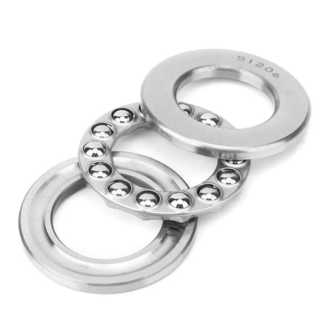 51206 Plane Axial Ball Thrust Bearing Replacement For Machinery Equipment Low Noise Industrial Hardware Parts With Pro Grade High Precision Steel And Super Precise Raceway For Smooth Operation In High Speed Machines, steel thrust bearing set with balls