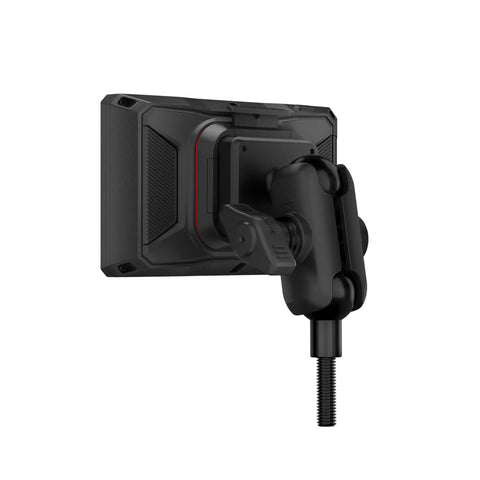 Back view of Zumo XT3 4.7 Inch Motorcycle GPS Navigator Built Tough For Real Ride Life with adjustable mounting bracket