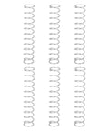 Six Pack 304 Stainless Steel Compression Springs 1.6mm Wire Diameter 18mm Outer Diameter 100mm Length Rustproof Ballpoint Pen Pressure Springs