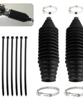 Tie Rod Boot Kit With Pinion Bellows Cable Ties And Clamps Waterproof And Dustproof Rack And Pinion Boot for Steering System