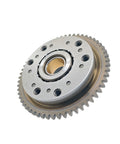 Starter Clutch Assembly For CG125 CG150 CG200 No Fuss Install Smooth Shifting Sliding Clutch Spare Parts Durable Quality For Your Ride Premium Durable Performance For Daily Riding And Longevity, silver metal gear clutch part