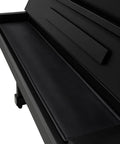 Beefed Up 1.8mm Faux Leather Keyboard Cover For 88 Keys Piano Waterproof Dustproof Pet Hair Resistant Protector on upright piano