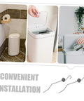 Upgrade Your Trash Can With 6 Pack High Tensile Fixoshee Torsion Springs For 100l Bins, Easy DIY Lid Return Kit To Stop Sagging And Restore Smooth Function Fast. black steel torsion springs for 100L bin lid repair, shown with easy installation