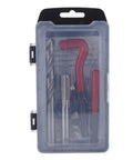 15 Piece Thread Repair Kit With Stainless Steel Inserts M12x1.5x16.3mm In A Handy Storage Case 3 Length Options, closed case