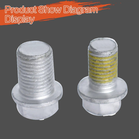 Drive Shaft Retaining Bolt Set With Washers M12x16 And M10x16 Replacement For Propshaft Driveline Direct Fit Durable Hardware