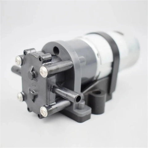 Heavy Duty Titanium Alloy Gear Pump For Sewage And Oil Transfer 1.2-2.5Lpm Flow Rate Compact Small Electric Hydraulic Unit Perfect For Industrial Solvent Dispensing And Water Systems Reliable Performance With Corrosion Resistant Build Quality Made To Last
