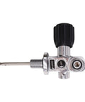High Pressure Copper Scuba Tank Valve With DIN Yoke M18x1.5 Thread For Open Circuit And Snorkel Diving, 4500 PSI 300 BAR