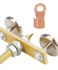 Heavy Duty Welding Magnetic Head With Quick Ground Clamp For Fast Mechanical Repairs And Insulation Boards Featuring 36mm Diameter Disk and copper connector.