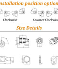 Installation instructions and size details for Two Pack Tubular Cam Locks Seven Eighth Inch Cylinder Fits Cabinets And Drawers Keyed Alike Build Boasts Sharp Chrome Plating Hella Secure For RV Doors And Vending Boxes No Fuss Swap Out Every Single Job.