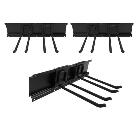 Heavy Duty Garage Tool Organizer Wall Mount Rail System 48 Inch With 360lb Load Capacity Metal Tool Rack hooks detail