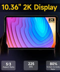 Badass Rugged Tablet Running Android Thirteen With Sixteen Gb Ram And Two Fifty Six Gb Storage Encased In A Rock Solid Ip Six Eight Shell Designed For Daily Grind And Outdoor Adventures While Packing Thirty Three Two Eight Zero Mah Battery With Quick featuring a 10.36 inch 2K display.