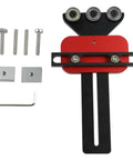 Precision Thin Ripping Guide Jig With Cool 3-Pulley System For Super Tight Cuts And Kickback Defense On Table Saws parts and assembly components.