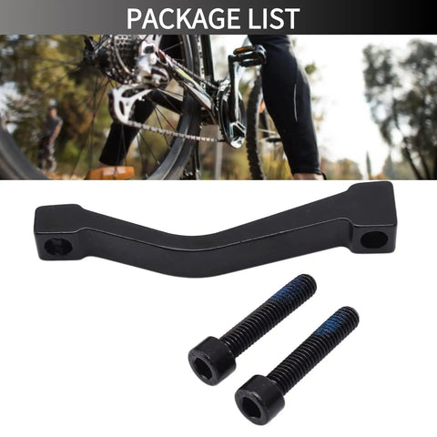 Post Mount 180mm Disc Brake Adapter For Mountain Bikes, Premium 7075 Aluminum Alloy Converter with screws