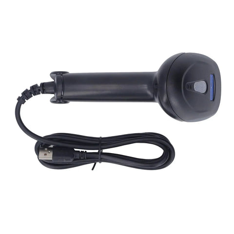 Dead On Accurate Usb Wired Barcode Scanner For Swift Retail Transfers And Warehouse Tracking Reads 1D And 2D Codes No Sweat Direct From Displays Or Receipts Crafted In Resilient Abs Shell For Your Daily Grind with USB cable.