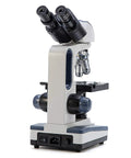 Pro Grade Multi Purpose Lab Compound Microscope With 40X-2500X Magnification, Siedentopf Binocular Head, rear angle view