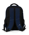 Back view of Galaxy Themed Backpack With Large Capacity For Everyday Use Unisex Durable Polyester Daypack Featuring Breathable Fabric