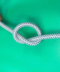 Replacement Steam Hose For Garment Steamer Flexible High Temperature Resistant Tube knotted for durability demonstration