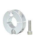 Double Split Clamp On Shaft Collar With Aluminum Alloy Fixed Ring Counterbore And Double Hole Design For Heavy Duty Multipurpose Applications