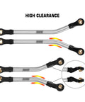 Beefed Up Steel High Clearance Chassis Links For TRX4M High Trail K10 F150 RC Crawler With 304 Stainless Steel Construction
