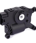 Top Notch HVAC Air Blend Door Actuator Fits Volkswagen And Audi Like Jetta Golf Atlas Tiguan, black with connectors for climate control.