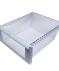 Crisper Drawer Replacement For Fridges 241801802 Fits Most Brands Easy No Tool Install with clear sides and white front panel