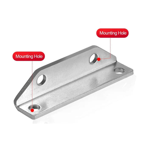 Heavy Duty Pneumatic Air Cylinder Mounting Foot And Compact LB Bracket Solid As A Rock For Industrial Automation With Fixed Base That Crushes It Every Single Shift