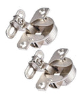 Rotating Concealed Cabinet Hinges 2 Pack Easy Install 97 Degree Folding Door Fittings For Wardrobe And Cupboard Smooth Surface Durable