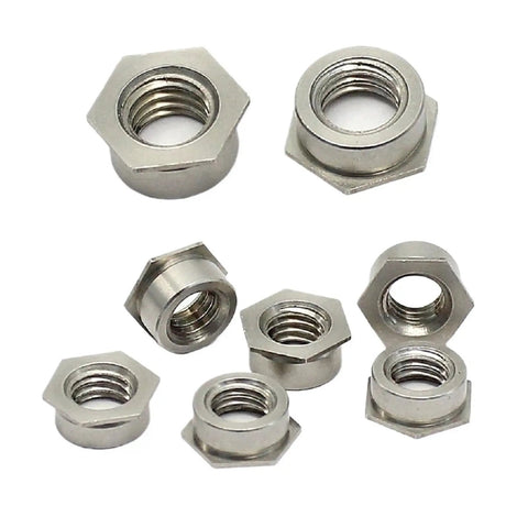 Premium Self Clinching Flush Nuts Engineered From Rock Solid 304 Stainless Steel Killer Thin Hex Inserts for sheet metal projects.