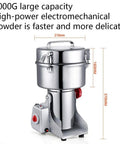 Fully Automatic 2000G Electric Grain Mill Grinder Swing Type Pulverizer with measurements
