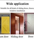 Wide application of Heavy Duty Stainless Steel Sliding Door Bolt Gate Latch With Padlock Hole Works Both Ways For Left Right Swinging Doors.