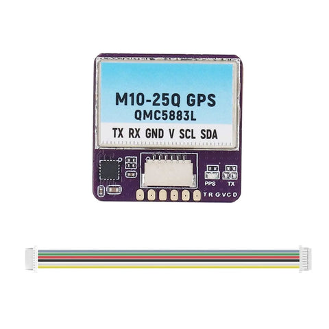Dual Output Satellite Positioning Navigation System Controller For Drones, Plug And Play FPV Module with M10-25Q GPS