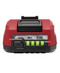 High Performance Cordless Power Tool Starter Kit With 2.0 Ah Lithium Ion Pack And Quick Connect Charger Including Smart Led Fuel Gauge, USB-C charger.