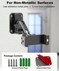Heavy Duty Magnetic Forklift Phone Mount With Rock Solid N56 Magnet That Locks In Tight for non-metallic surface installation