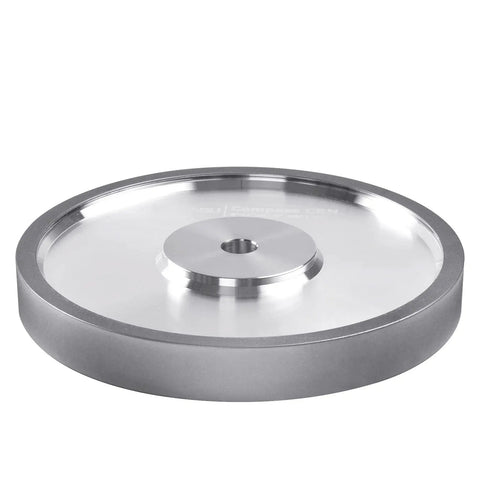 CBN Grinding Wheel 8 Inch By 1 Inch By 5/8 Inch Grit 600 For Sharpening High Speed Steel Woodturning Tools aluminum body