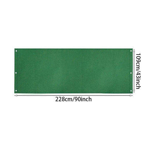 Canopy Replacement Cover For Swing Set 43 By 90 Inches Durable 600D Oxford Cloth With PVC Coating Outdoor Shade Roof Tarp