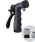 Hot Water Nozzle With Insulated Handle And Metal Core, Rubber Grip, Adjustable Spray From Gentle Mist To Powerful Jet with fittings
