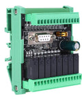 Heavy Duty Programmable Logic Controller Module, Straight Shooter FX2N Industrial Automation Gear, relay output 12 In 8 Out.
