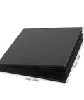 Black PVC Accordion Bellows Cover For CNC Milling Machines 4x4 Inch Built Tough Foldable Dustproof Flexible Guard