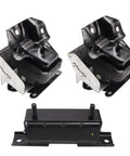 Set Of 3 Front Engine Mount And Transmission Mount Direct Replacement For 2007 To 2013 Silverado Sierra 1500 5 3L 6 0L 6 2L 4WD Auto Trans Engine Mounts Built To Last
