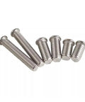 Heavy Duty 304 Stainless Steel M3 Welding Studs And Spot Stud Screws For Metal Fabrication 200 Pack on a white background.