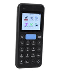 Handheld Inventory Scanner With 2.4 Inch Screen, 1D and 2D Barcode Data Collector, black device with keypad and small display